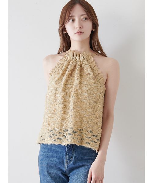 ホルターカットプルオーバースナイデル ホルターカットプルオーバー（Tシャツ/カットソー）｜SNIDEL