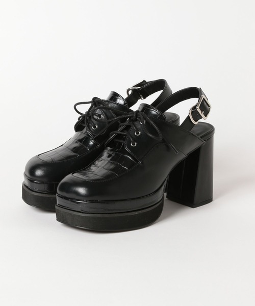 セール】レースアップチャンキーサボサンダル(HARE)（サンダル）｜HARE