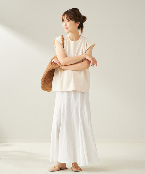 Plage - 【新品タグ付】Plage Linen 7ブソデシャツ ホワイト Plage｜PRE-ORDER LINEUP｜Plage（プラージュ）｜ブログ