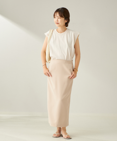 【GISELe掲載】SOFT GOODS MUSCLE Tシャツ SOFT GOODS / ソフトグッズ MUSCLE Tシャツ(ナチュラル)（T