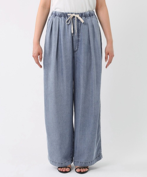 BARNYARDSTORM（バンヤードストーム）の「BARNYARDSTORM / ドロストライトデニムパンツ＜セットアップ対応＞【WEB限定】（デニムパンツ・レディース・インディゴブルー/グレー・S/M）」の18枚目の写真