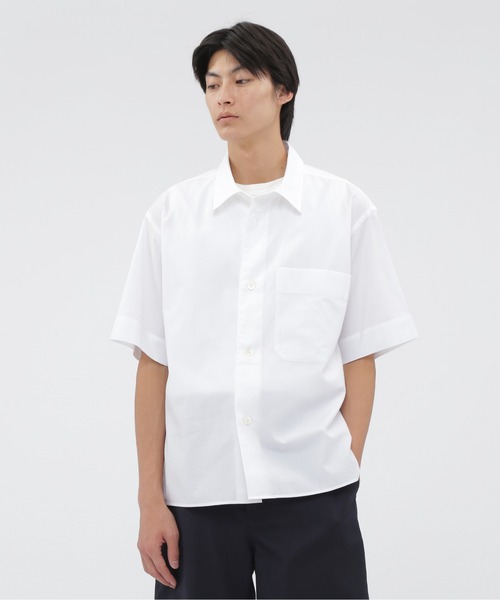COTTON PIQUE SHIRT（シャツ/ブラウス）｜MARGARET HOWELL