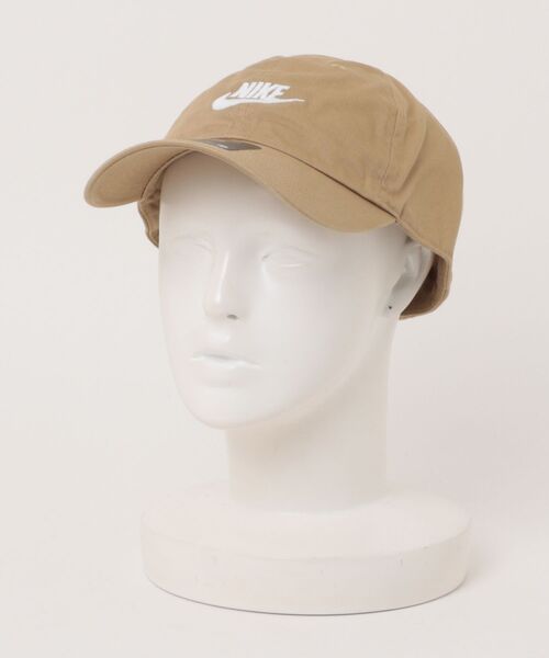 NIKE(ナイキ)の「NIKE ナイキ U FUT WSH CAP キャップ FB5368 297PRCTBG/WHT(キャップ・メンズ・ベージュ・MEDIUM)」の1枚目の写真