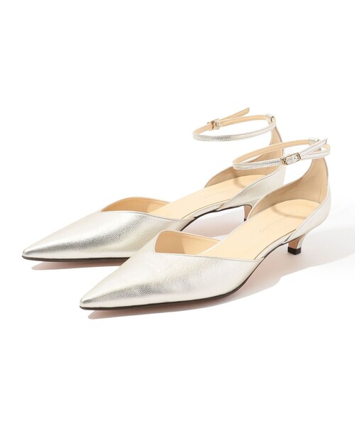 TOMORROWLAND （トゥモローランド）の「TOMORROWLAND ポインテッド ミュール（パンプス・レディース・シルバー・38/37/36）」の2枚目の写真