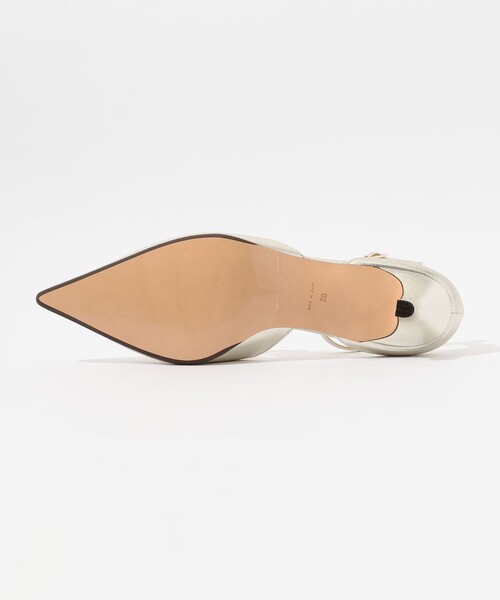 TOMORROWLAND （トゥモローランド）の「TOMORROWLAND ポインテッド ミュール（パンプス・レディース・シルバー・38/37/36）」の4枚目の写真