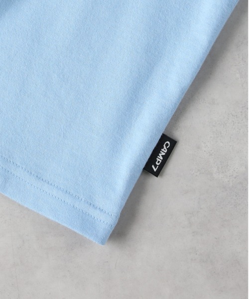 CAMP7（キャンプセブン）の「【店頭で人気】【CAMP7】マウンテンロゴグラフィックＴシャツ（Tシャツ/カットソー・メンズ・サックスブルー/ブラック/ホワイト・XL/L/M）」の11枚目の写真