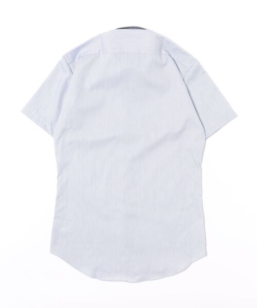 TOKYO SHIRTS(トウキョウシャツ)の「【超形態安定】 形態安定ノンアイロン ボタンダウン 半袖ビジネスワイシャツ(ビジネスシャツ・メンズ・ネイビー・首回り39cm/首回り41cm/首回り42cm/首回り43cm/首回り37cm)」の7枚目の写真