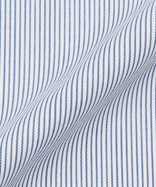 TOKYO SHIRTS(トウキョウシャツ)の「【超形態安定】 形態安定ノンアイロン ボタンダウン 半袖ビジネスワイシャツ(ビジネスシャツ・メンズ・ネイビー・首回り39cm/首回り41cm/首回り42cm/首回り43cm/首回り37cm)」の5枚目の写真
