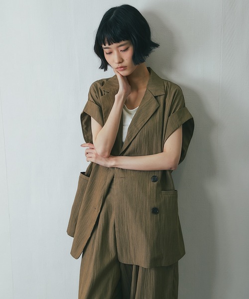 未使用 PLST リネンブレンドテーラードジャケット M H&M リネンブレンド テーラードジャケット Mサイズ - メルカリ