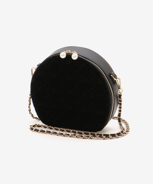 MAJESTIC LEGON(マジェスティックレゴン)の「レディサークルバッグ(ショルダーバッグ・レディース・アイボリー/ブラック/ホワイト系その他2・FREE)」の13枚目の写真