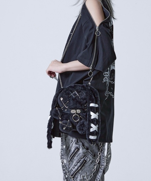 REFLEM/レフレム』うさ耳ぬいぐるみバッグ（ショルダーバッグ