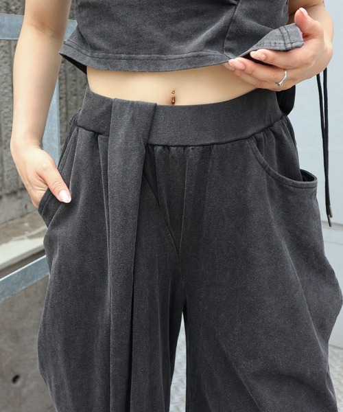 FIG&VIPER(フィグアンドバイパー)の「WashedデザインルーズPT(その他パンツ・レディース・ネイビー/ブラック・FREE)」の13枚目の写真