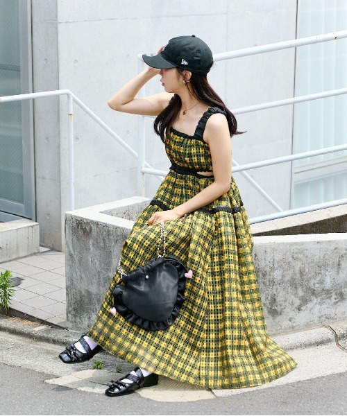 Casselini（キャセリーニ）の「Casselini(キャセリーニ)リボンシューズ（バレエシューズ・レディース・シルバー/レッド/ブラック・23/24/24.5/23.5）」の6枚目の写真