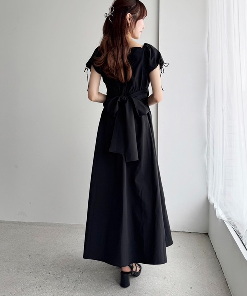 one after another NICE CLAUP（ワンアフターアナザーナイスクラップ）の「マルチウェイ/カシュクールブラウス+キャミワンピセット（ワンピース・レディース・ホワイト系その他/カーキ/ブラウン系その他/ブラック・FREE）」の21枚目の写真