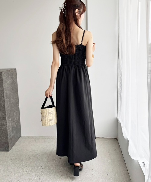 one after another NICE CLAUP（ワンアフターアナザーナイスクラップ）の「マルチウェイ/カシュクールブラウス+キャミワンピセット（ワンピース・レディース・ホワイト系その他/カーキ/ブラウン系その他/ブラック・FREE）」の12枚目の写真