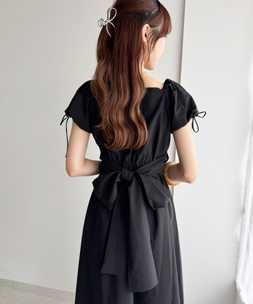 one after another NICE CLAUP（ワンアフターアナザーナイスクラップ）の「マルチウェイ/カシュクールブラウス+キャミワンピセット（ワンピース・レディース・ホワイト系その他/カーキ/ブラウン系その他/ブラック・FREE）」の22枚目の写真