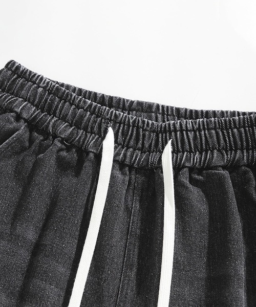 HOOK（フック）の「逆さデザインヴィンテージウォッシュデニムショーツ (SS)（デニムパンツ・メンズ・ブラック/ライトブルー/ブルー・LARGE/MEDIUM/X-LARGE）」の16枚目の写真