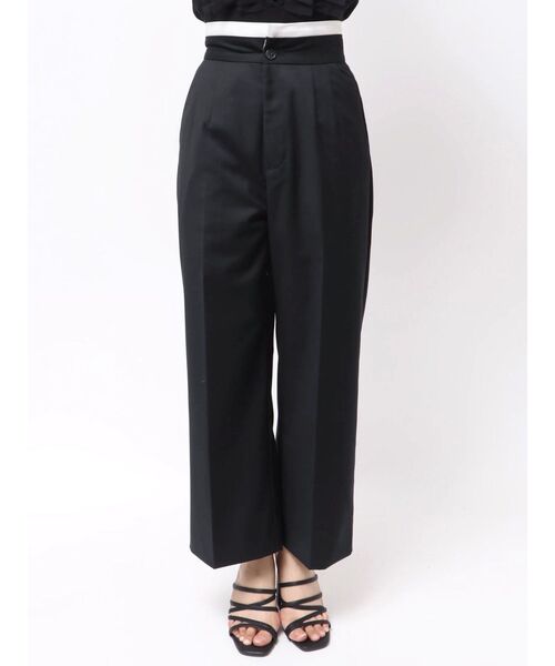 MERCURYDUO（マーキュリーデュオ）の「折返しベルトパンツ（その他パンツ・レディース・ネイビー/グレー・SMALL/MEDIUM）」の9枚目の写真