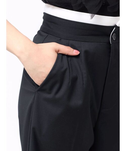 MERCURYDUO（マーキュリーデュオ）の「折返しベルトパンツ（その他パンツ・レディース・ネイビー/グレー・SMALL/MEDIUM）」の13枚目の写真
