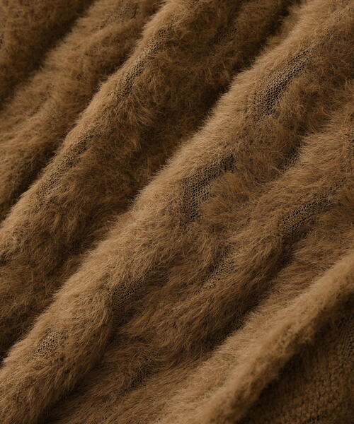 NATURAL BEAUTY BASIC（ナチュラルビューティーベーシック）の「◇フェザーレースジレ（シャツ/ブラウス・レディース・ブラウン系その他/ベージュ系その他・FREE）」の22枚目の写真