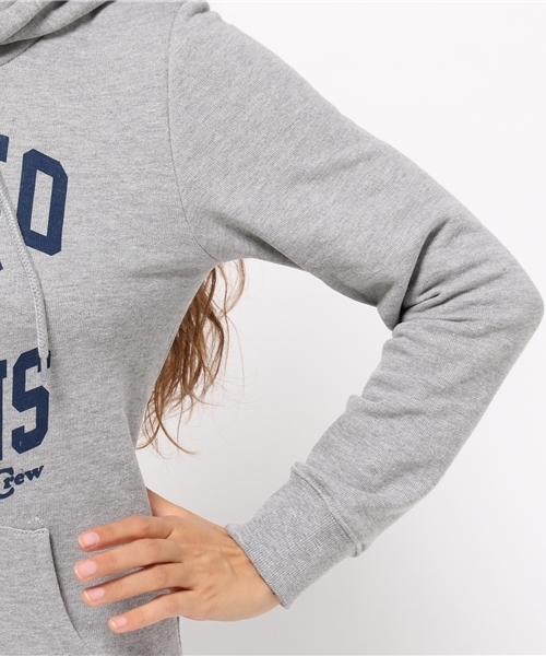 RODEO CROWNS WIDE BOWL(ロデオクラウンズワイドボウル)の「RCS カレッジ ロゴ スウェット パーカー(パーカー・レディース・ブラック/トップグレー/ボルドー・SMALL/MEDIUM)」の7枚目の写真