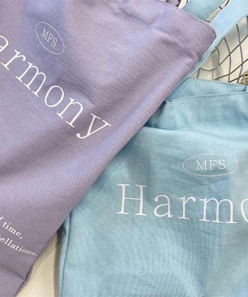 mebole(メボレ)の「Harmony Casual Tote Bag(トートバッグ・レディース・アイボリー/グリーン/ブルー/パープル・FREE)」の13枚目の写真