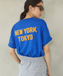 IENA別注　マディソンブルー　Tシャツ　ネイビー IENA｜イエナのTシャツ/カットソー（ブルー・ネイビー/青色系