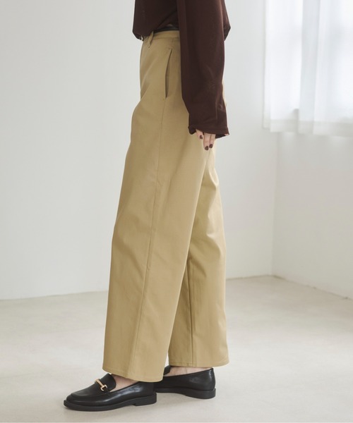 ANGIE（アンジー）の「オーガニックコットンチノパン（チノパンツ