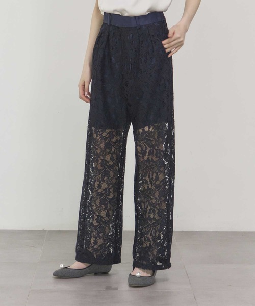 THE TOKYO/ザトウキョウ】2 piece Lace Pants/レースフレアパンツ