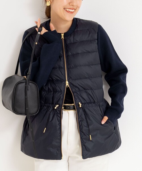 ノーリーズ【TAION/タイオン】別注ニットコンビダウンジャケット美品 NOLLEY'S｜【TAION/タイオン】別注ニットコンビダウンジャケット