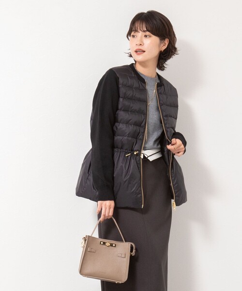 TAION/タイオン】別注ニットコンビダウンジャケット（ダウンジャケット