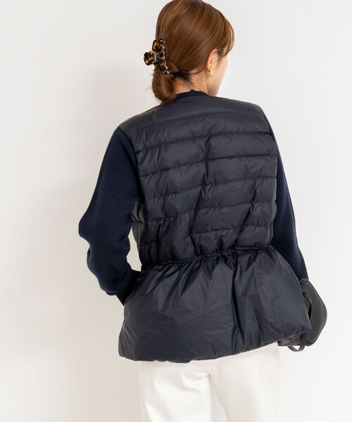 TAION(タイオン)の「【TAION/タイオン】別注ニットコンビダウンジャケット(ダウンジャケット/コート・レディース・ブラック/ネイビー・FREE)」の15枚目の写真