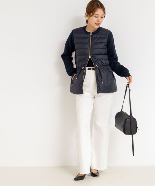 ノーリーズ【TAION/タイオン】別注ニットコンビダウンジャケット美品 TAION/タイオン】別注ニットコンビダウンジャケット（ダウンジャケット