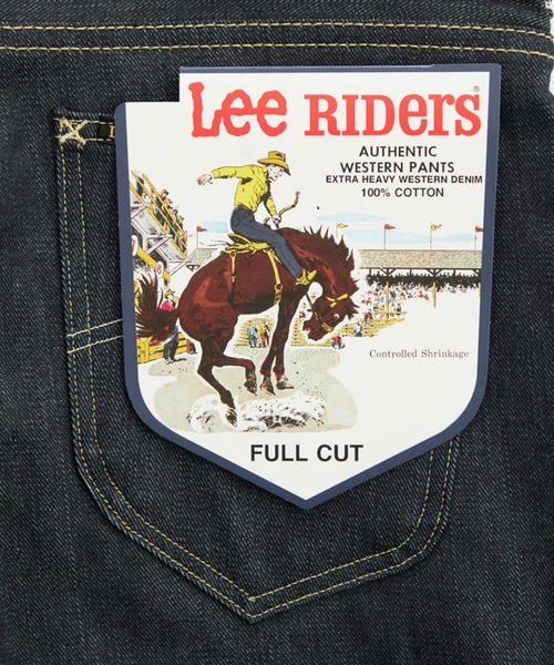 Lee（リー）の「Lee/リー【リジッド/生デニム待望のフルカット追加】AMERICAN RIDERS 200 フルカットジーンズ デニムパンツ/ストレートデニムパンツ/オーガニックコットン（デニムパンツ・メンズ・ノンウォッシュ・31/33/28/29/36/34/32/30）」の13枚目の写真