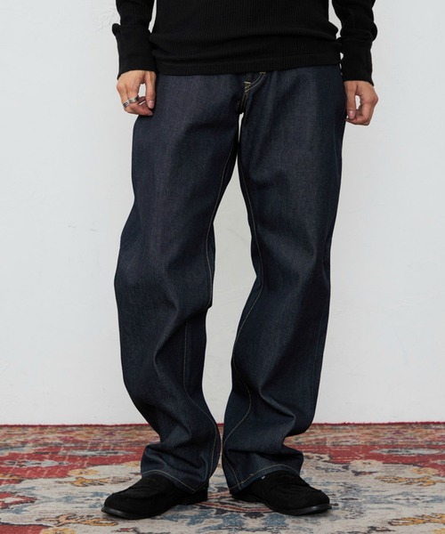 mutimer リジットデニム28 ✳️最終値下げ 股下長め(83cm)】AMERICAN RIDERS 200 フルカットジーンズ | リー(Lee