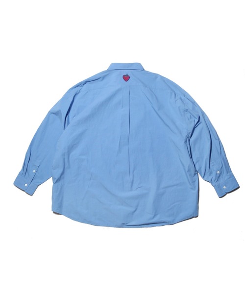 NATAL DESIGN(ネイタルデザイン)の「WIDE SHIRTS SEE SEE(シャツ/ブラウス・メンズ・サックスブルー/ホワイト・LARGE/X-LARGE/XX-LARGE)」の8枚目の写真