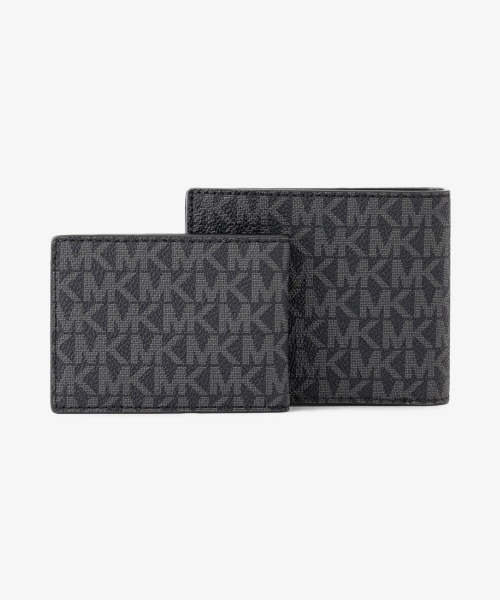 MICHAEL KORS(マイケルコース)の「3 IN 1 ウォレット BOX セット - MKシグネチャー(札入れ/マネークリップ・メンズ・レッド系・FREE)」の2枚目の写真