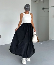 CHERI since1985（シェリ）の「カップ付きリブバルーンワンピース（ワンピース）」