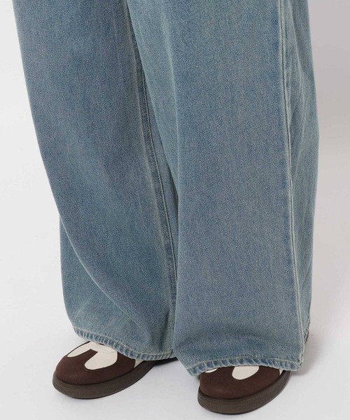 LAKOLE（ラコレ）の「ウエストフックデニムパンツ / 580005（デニムパンツ・レディース・ブラウン/ブルー/ブラック/グレー・SMALL/MEDIUM/LARGE）」の10枚目の写真