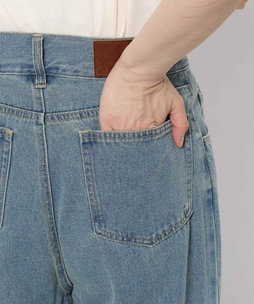 LAKOLE（ラコレ）の「ウエストフックデニムパンツ / 580005（デニムパンツ・レディース・ブラウン/ブルー/ブラック/グレー・SMALL/MEDIUM/LARGE）」の13枚目の写真