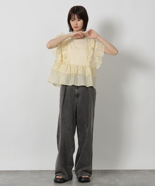 LAKOLE（ラコレ）の「ウエストフックデニムパンツ / 580005（デニムパンツ・レディース・ブラウン/ブルー/ブラック/グレー・SMALL/MEDIUM/LARGE）」の20枚目の写真