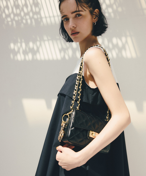 La TOTALITE（ラトータリテ）の「【洗える】レイヤード風カットソー（Tシャツ/カットソー・レディース・ホワイト/ブラック・FREE）」の14枚目の写真