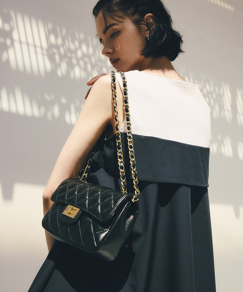 La TOTALITE（ラトータリテ）の「【洗える】レイヤード風カットソー（Tシャツ/カットソー・レディース・ホワイト/ブラック・FREE）」の15枚目の写真