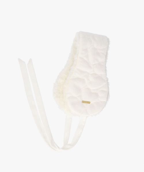 kaorinomori（カオリノモリ）の「kaorinomori ファニーマフ リティ / カオリノモリ（イヤーマフ・レディース・ブラック/ホワイト/ピンク・FREE）」の7枚目の写真