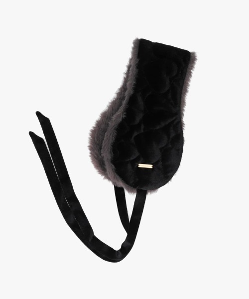 kaorinomori（カオリノモリ）の「kaorinomori ファニーマフ リティ / カオリノモリ（イヤーマフ・レディース・ブラック/ホワイト/ピンク・FREE）」の16枚目の写真