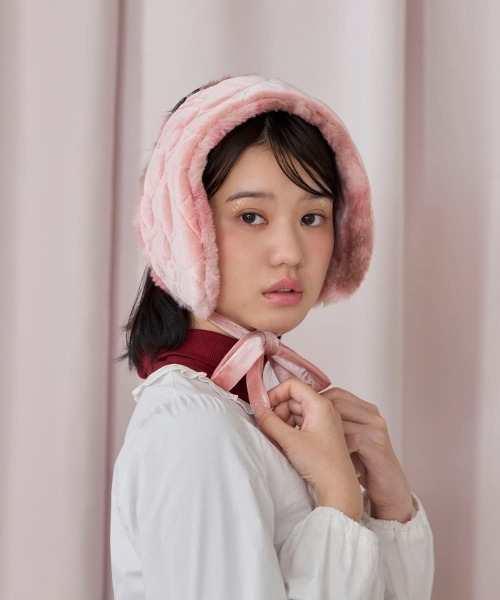 kaorinomori（カオリノモリ）の「kaorinomori ファニーマフ リティ / カオリノモリ（イヤーマフ・レディース・ブラック/ホワイト/ピンク・FREE）」の21枚目の写真