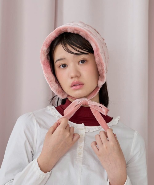 kaorinomori（カオリノモリ）の「kaorinomori ファニーマフ リティ / カオリノモリ（イヤーマフ・レディース・ブラック/ホワイト/ピンク・FREE）」の22枚目の写真