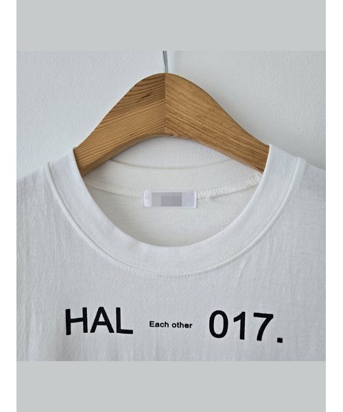 NANAHACHI(ナナハチ)の「フロント文字プリント半袖Tシャツ(Tシャツ/カットソー・レディース・ブラウン/ブラック/アイボリー・FREE)」の19枚目の写真