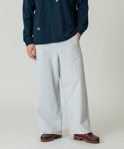SILAS（サイラス）の「WIDE SWEAT PANTS（スウェットパンツ・メンズ・アッシュ/ブラック・L/M/XL）」の22枚目の写真