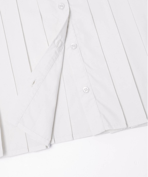 AMELY(エミリー)の「プリーツデザインシャツ(シャツ/ブラウス・レディース・ホワイト/ブラック・フリー)」の19枚目の写真